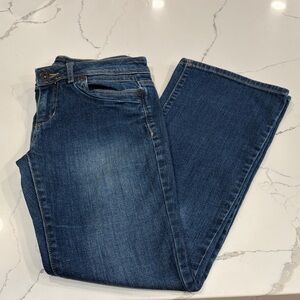 Simply Vera Vera Wang Women's Dark Blue Bootcut Jeans